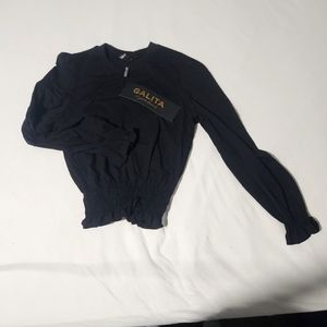 Galita, neta black blouse
